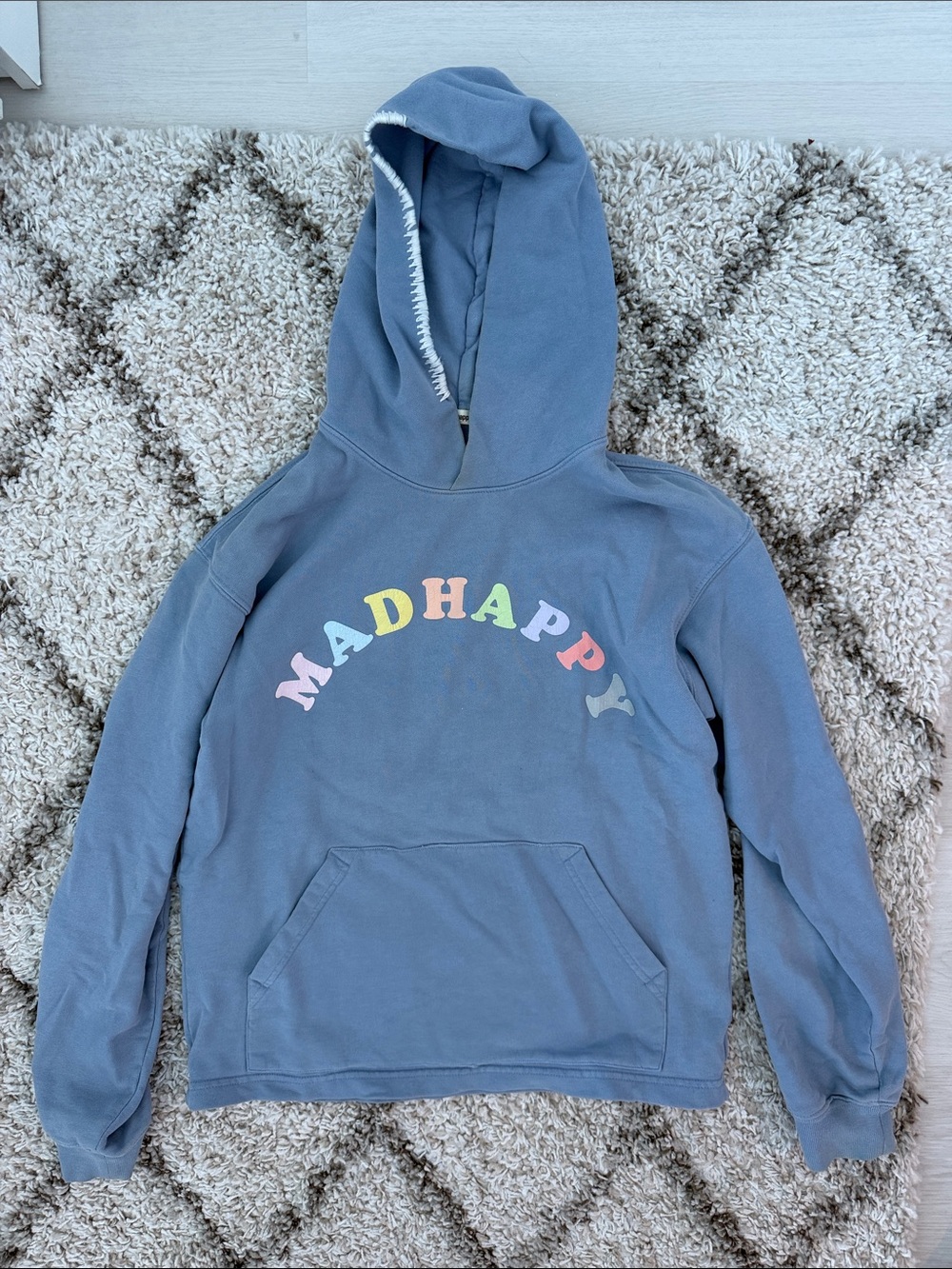 Blue Limited Edition Madhappy Sweatshirt Size Small